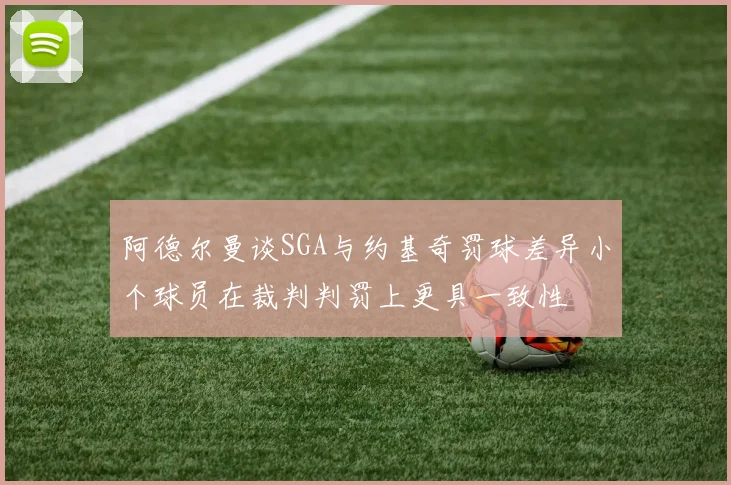 阿德尔曼谈SGA与约基奇罚球差异小个球员在裁判判罚上更具一致性